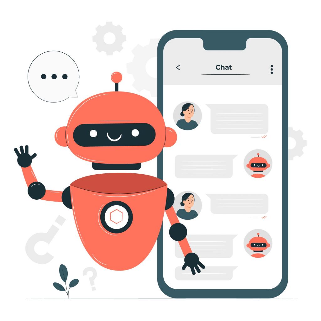 concept chatbot illustration